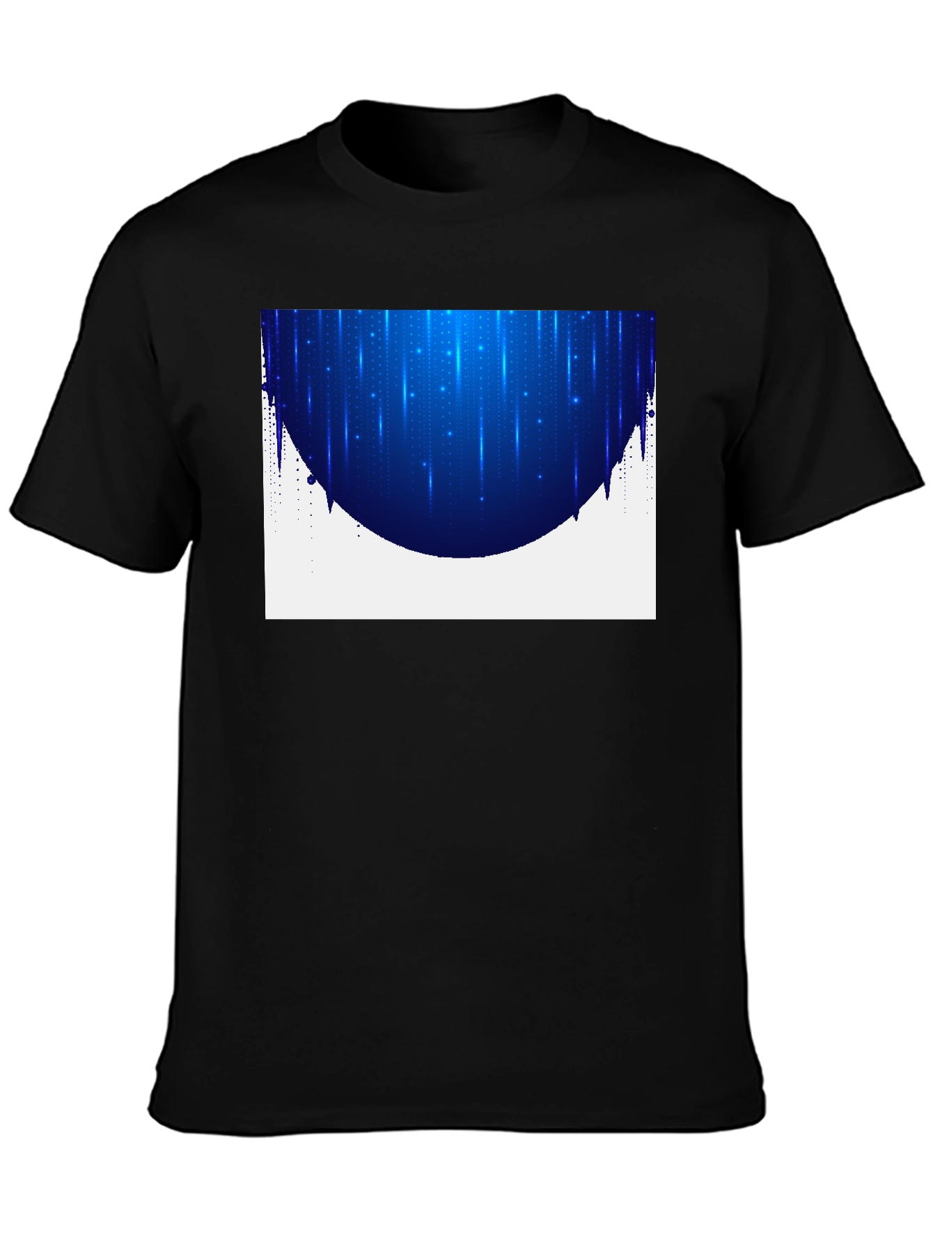 Modern Blue Light T-Shirt