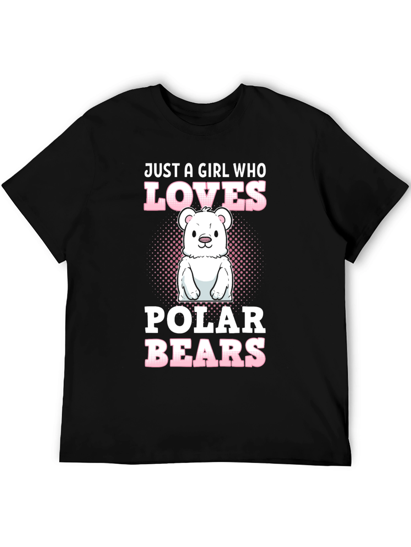 Girl Who Loves Polar Bears T-Shirt