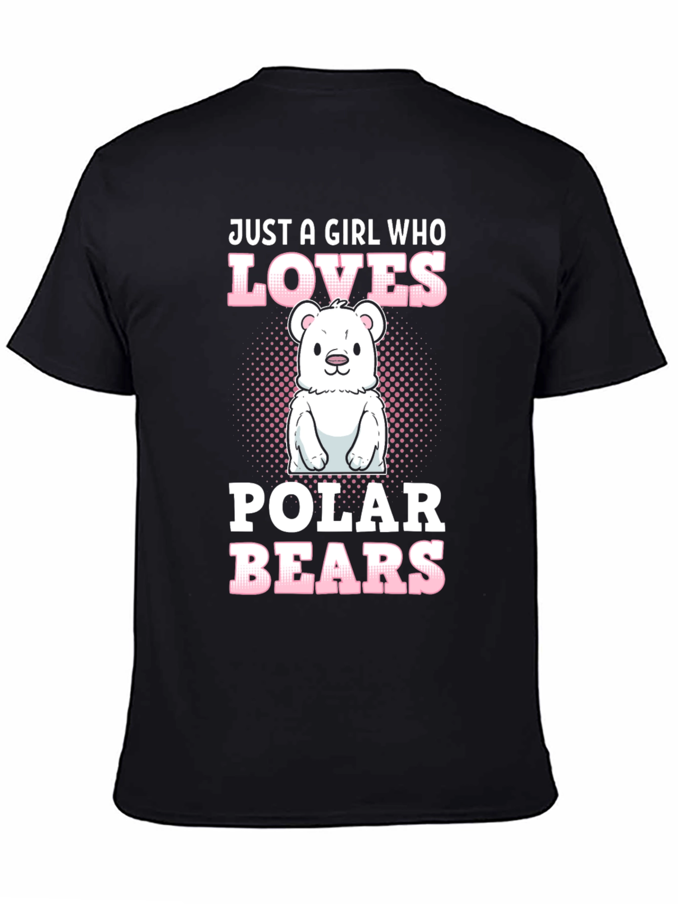 Girl Who Loves Polar Bears T-Shirt