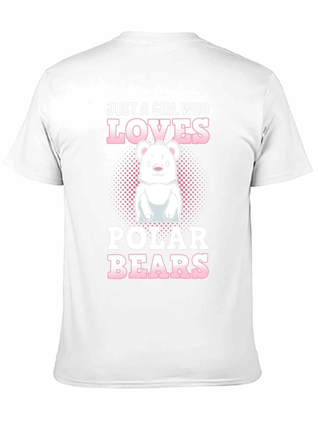 Girl Who Loves Polar Bears T-Shirt