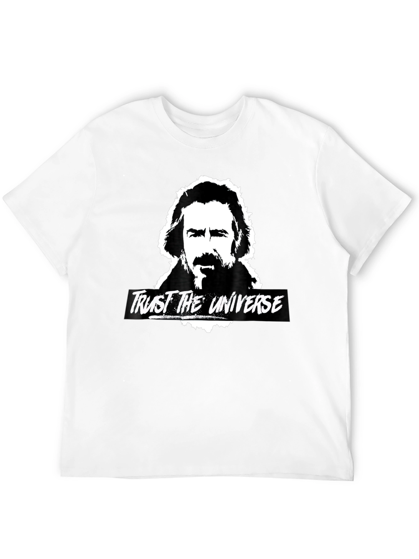 Trust the Universe Graphic T-Shirt - Black