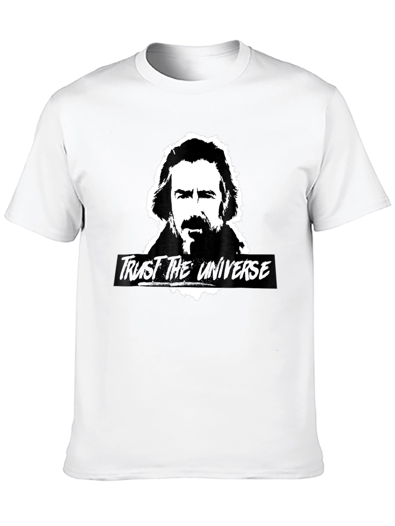 Trust the Universe Graphic T-Shirt - Black
