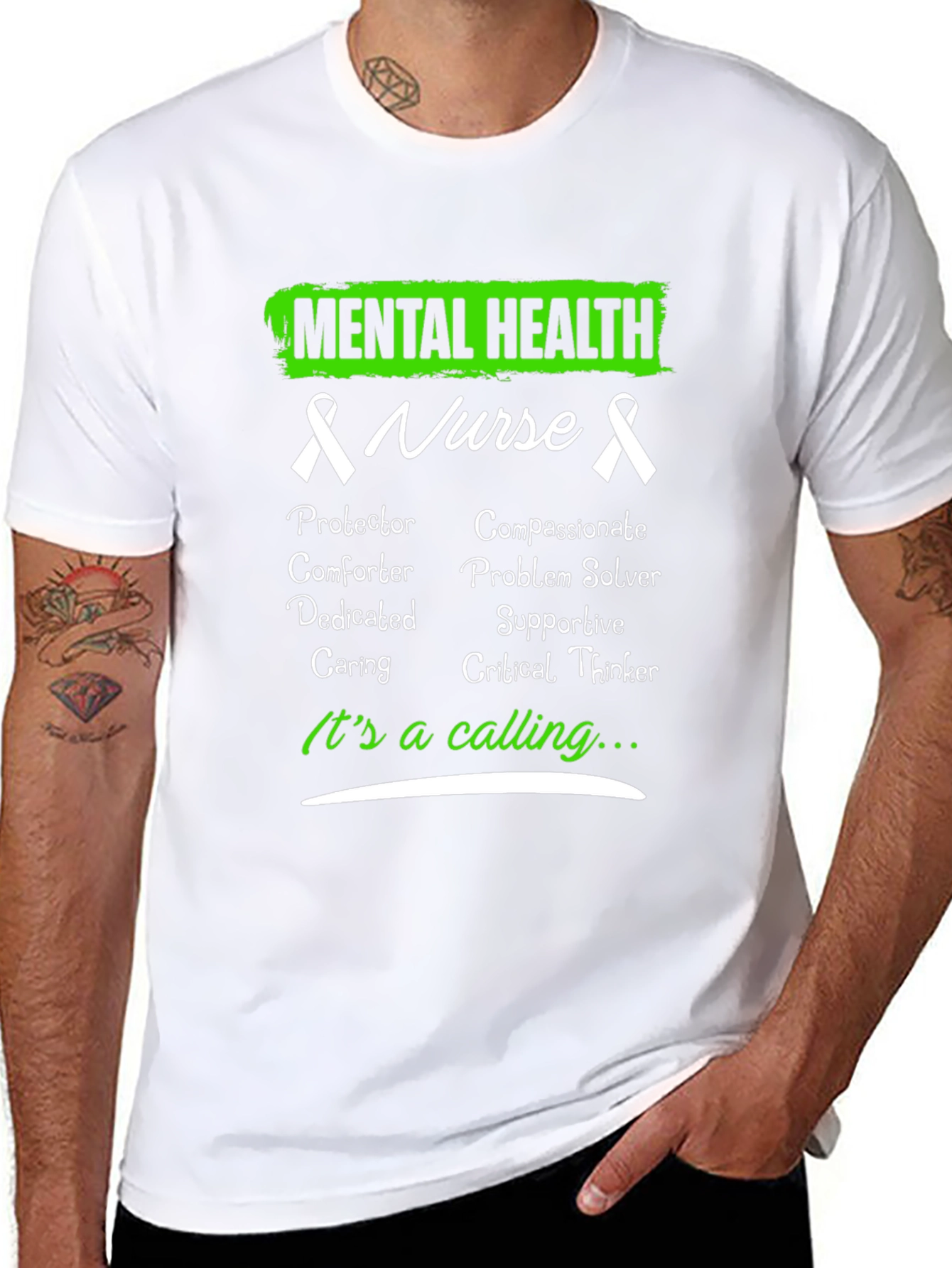 Mental Health Nurse T-Shirt - Its a Calling