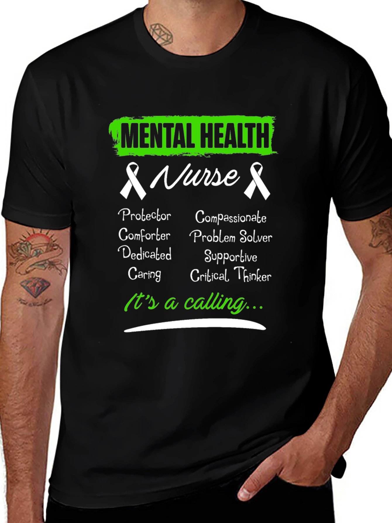 Mental Health Nurse T-Shirt - Its a Calling