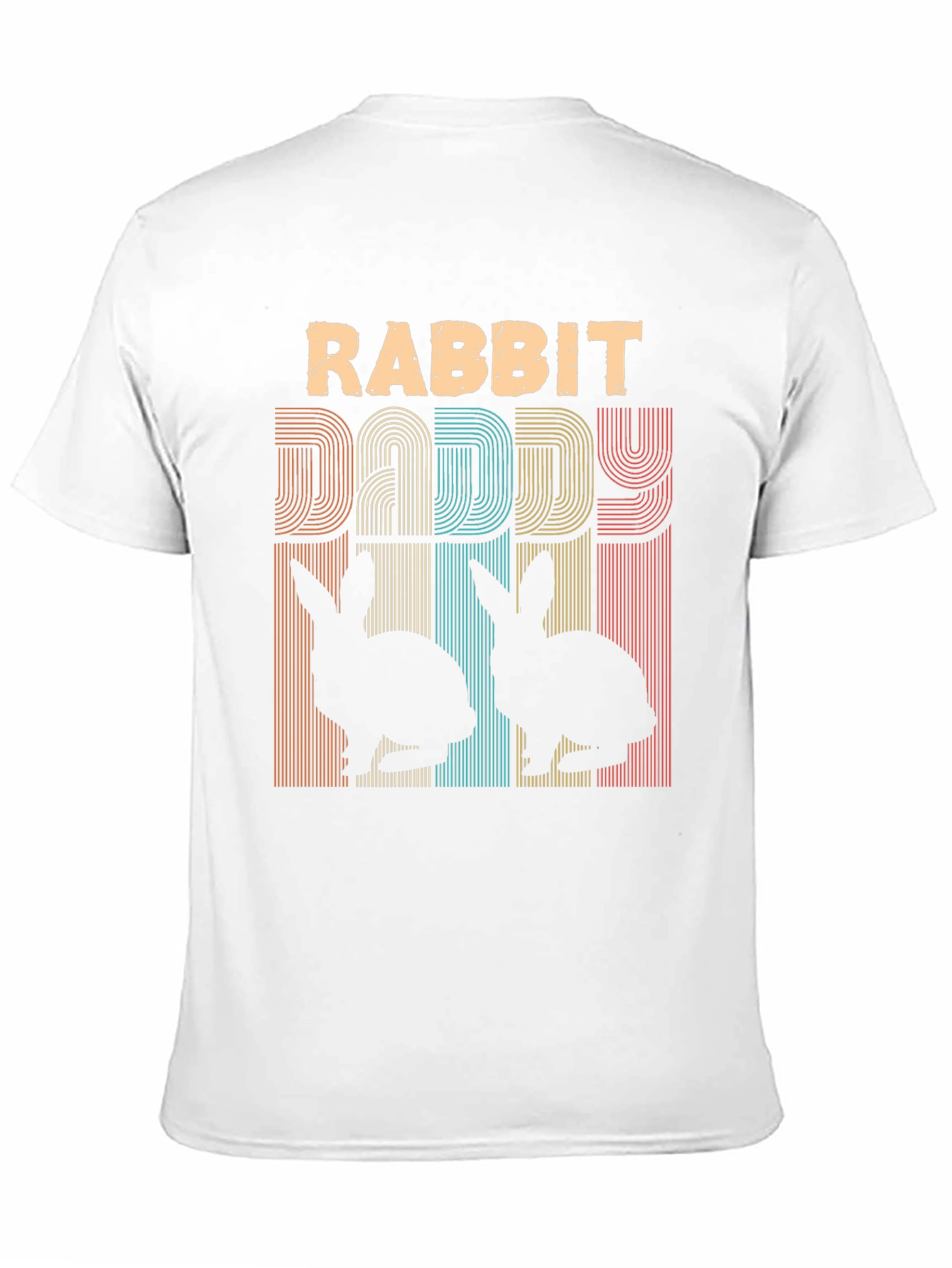 Rabbit Daddy Tee | Cute Bunny Lover Shirt