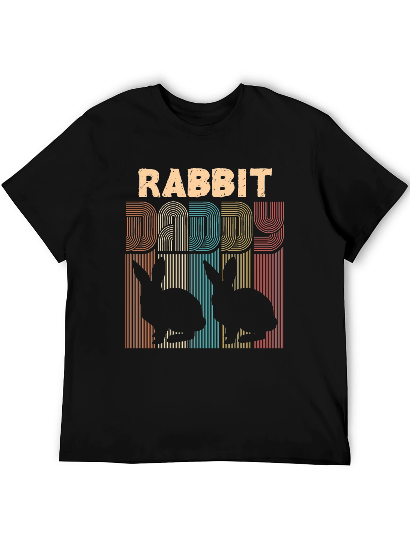 Rabbit Daddy Tee | Cute Bunny Lover Shirt