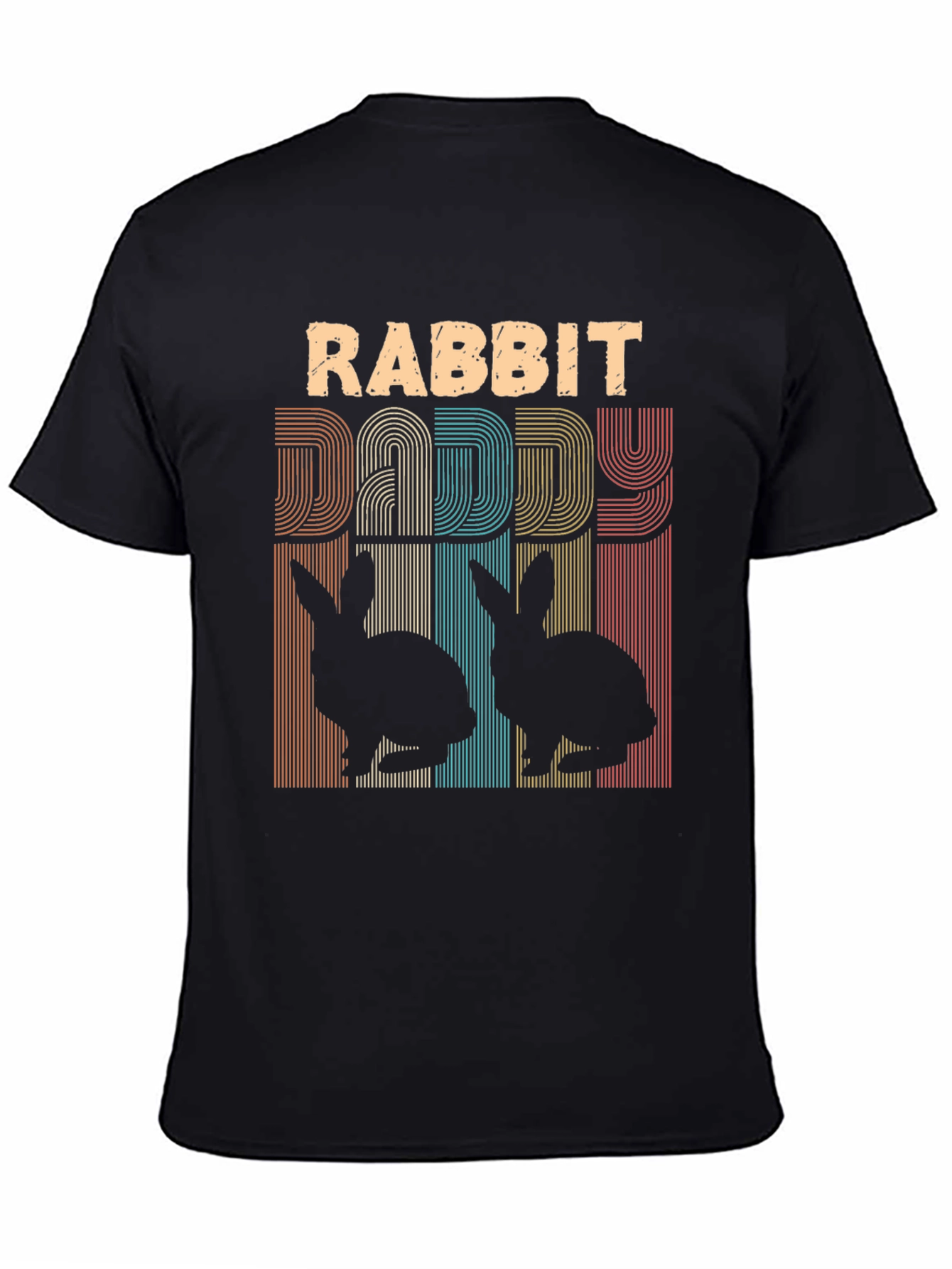 Rabbit Daddy Tee | Cute Bunny Lover Shirt