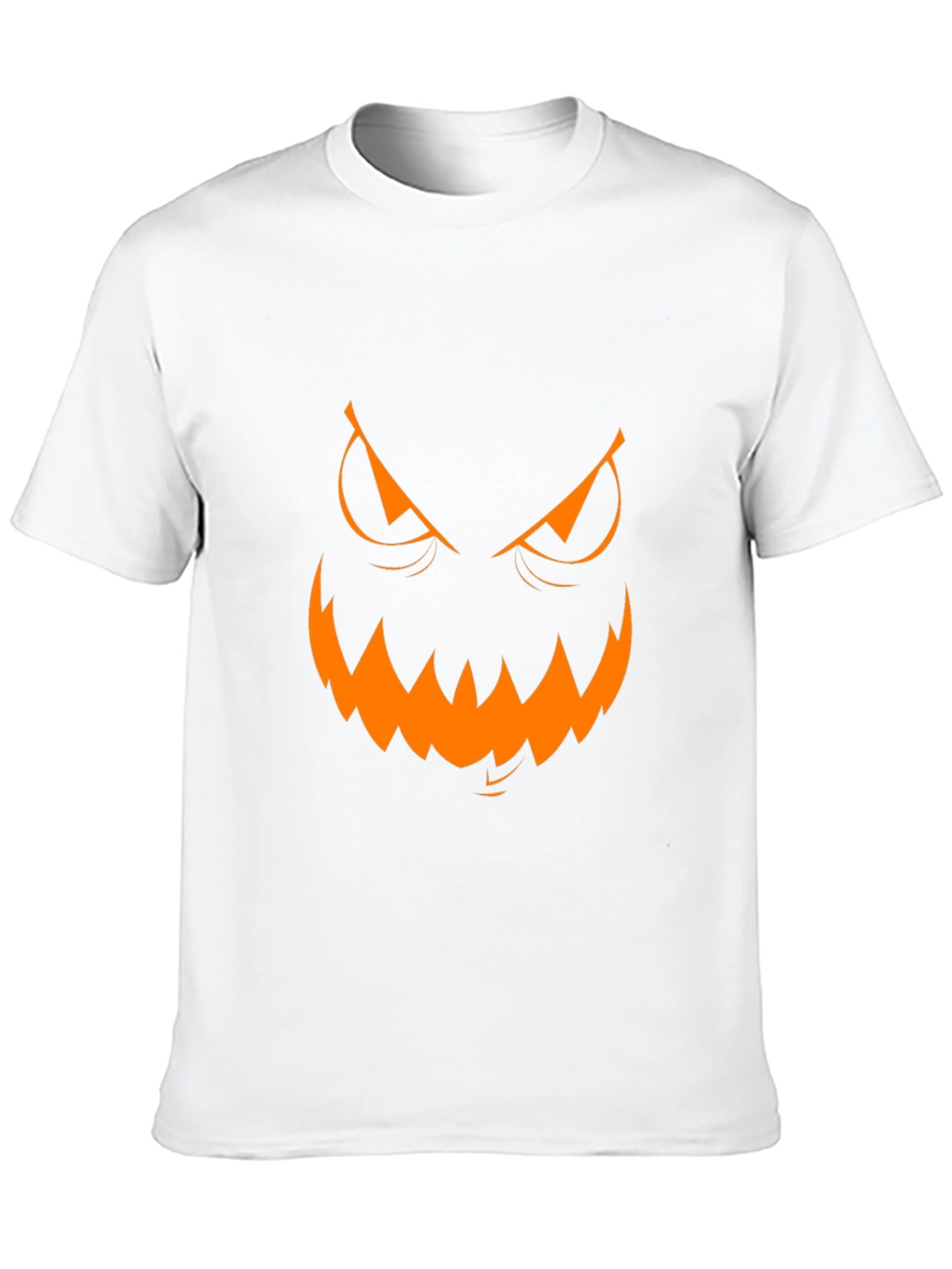 Halloween Pumpkin Face Graphic Tee