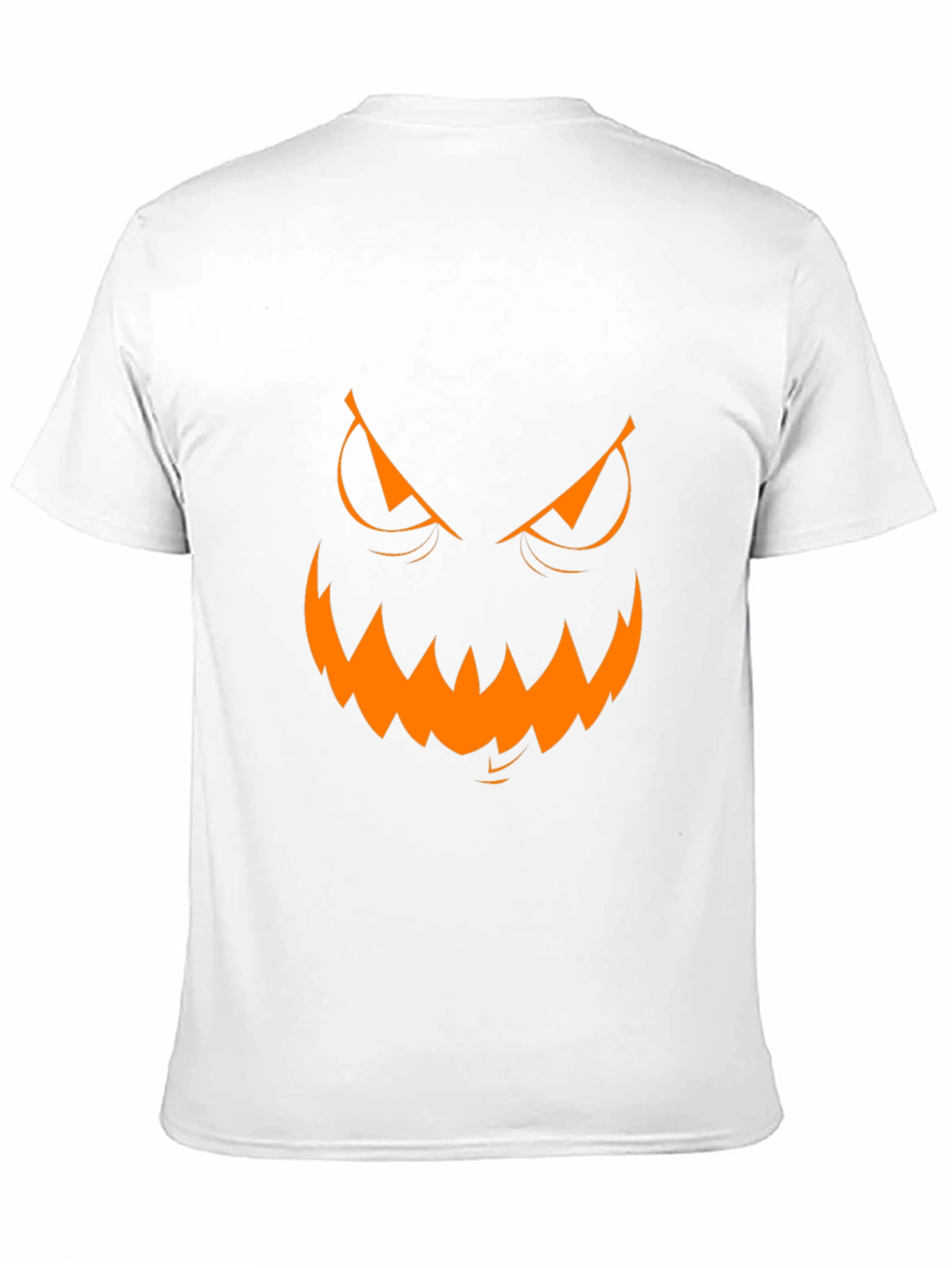 Halloween Pumpkin Face Graphic Tee