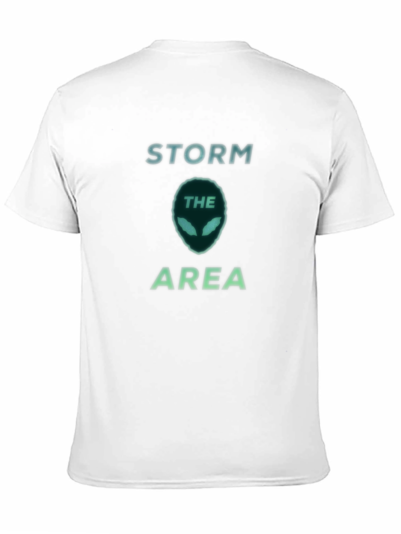 Storm Area Alien Head Graphic Tee - Black