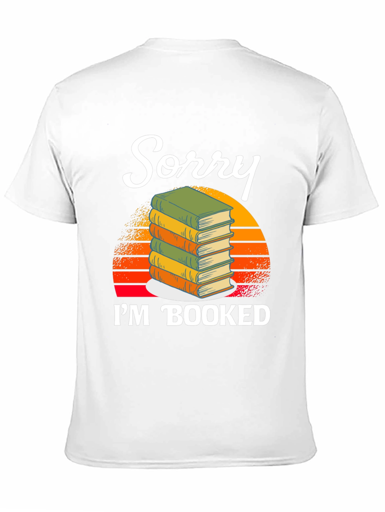 Booked Funny Reader Graphic T-Shirt