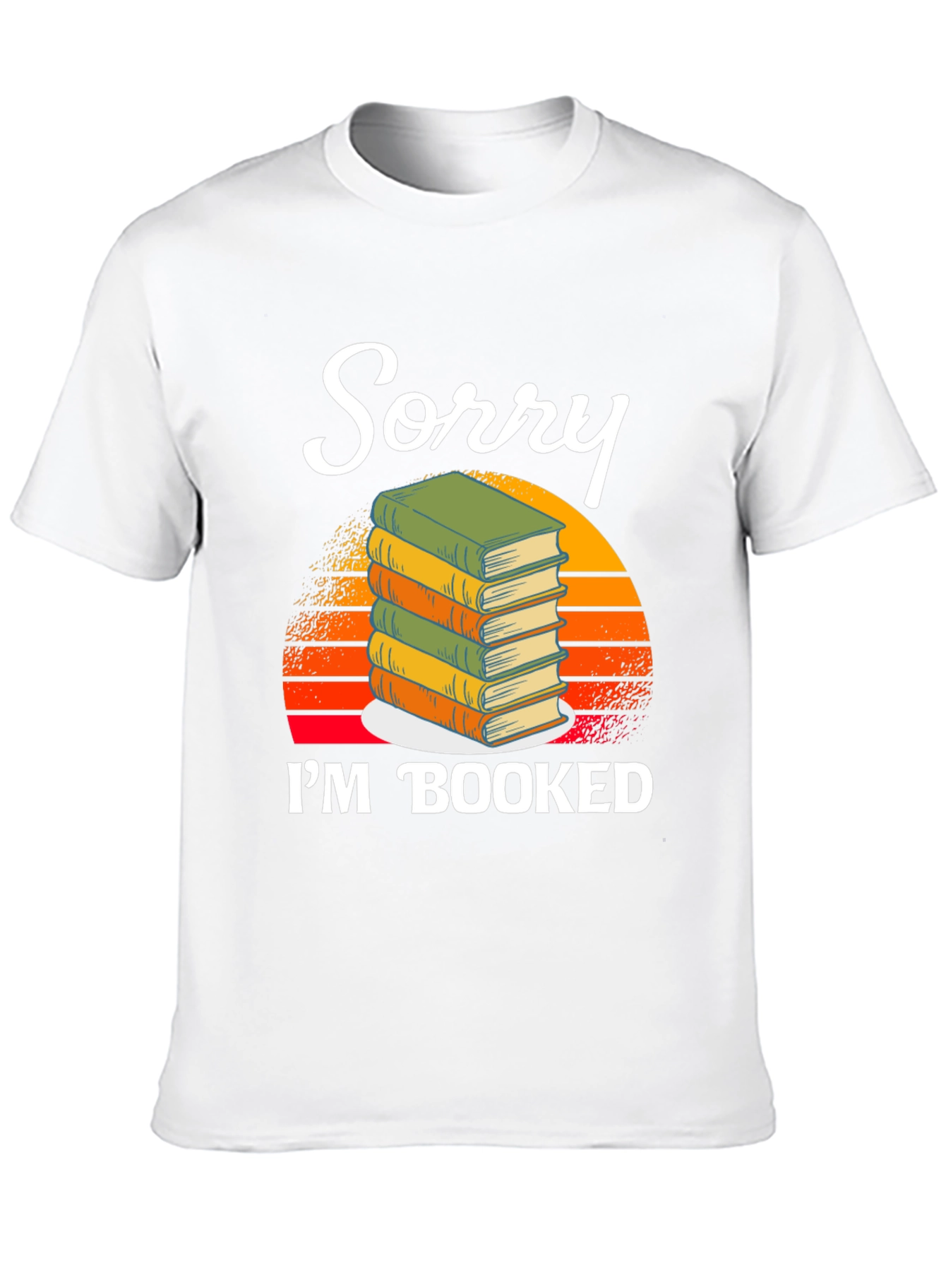 Booked Funny Reader Graphic T-Shirt