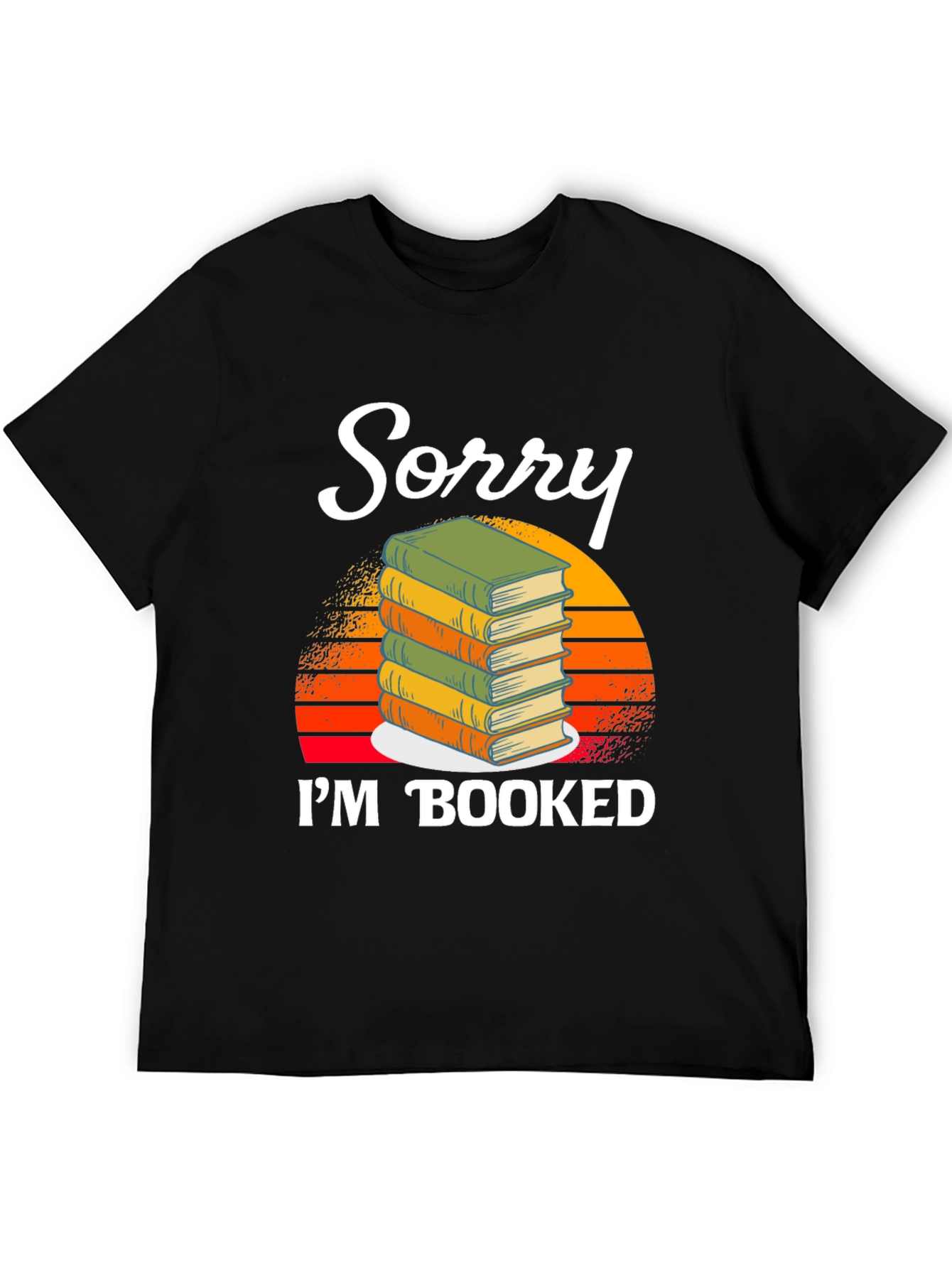Booked Funny Reader Graphic T-Shirt