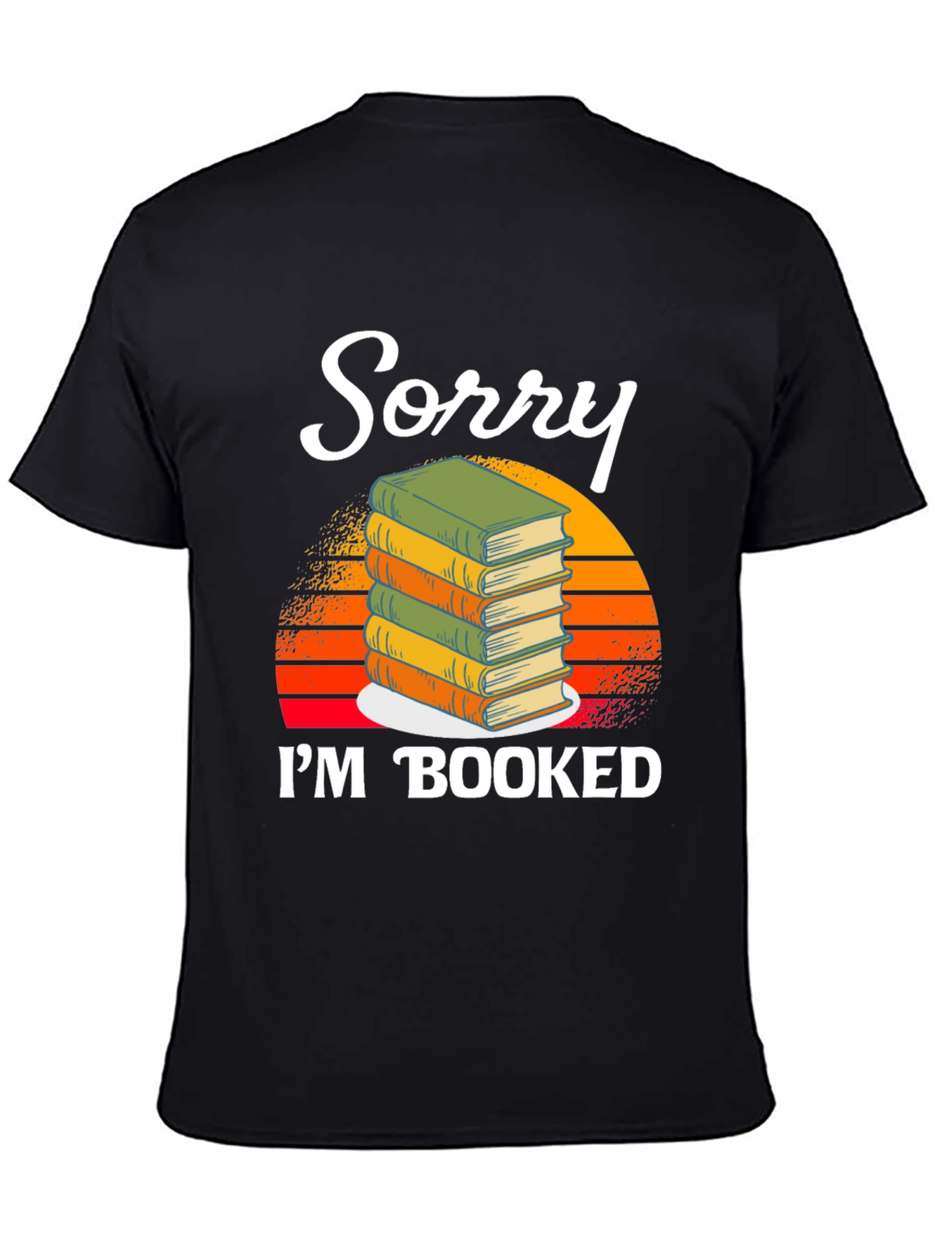 Booked Funny Reader Graphic T-Shirt