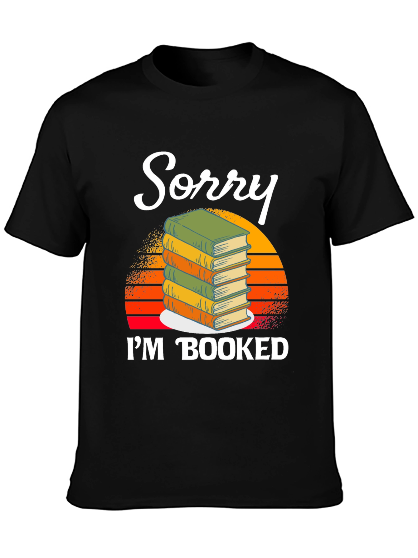 Booked Funny Reader Graphic T-Shirt