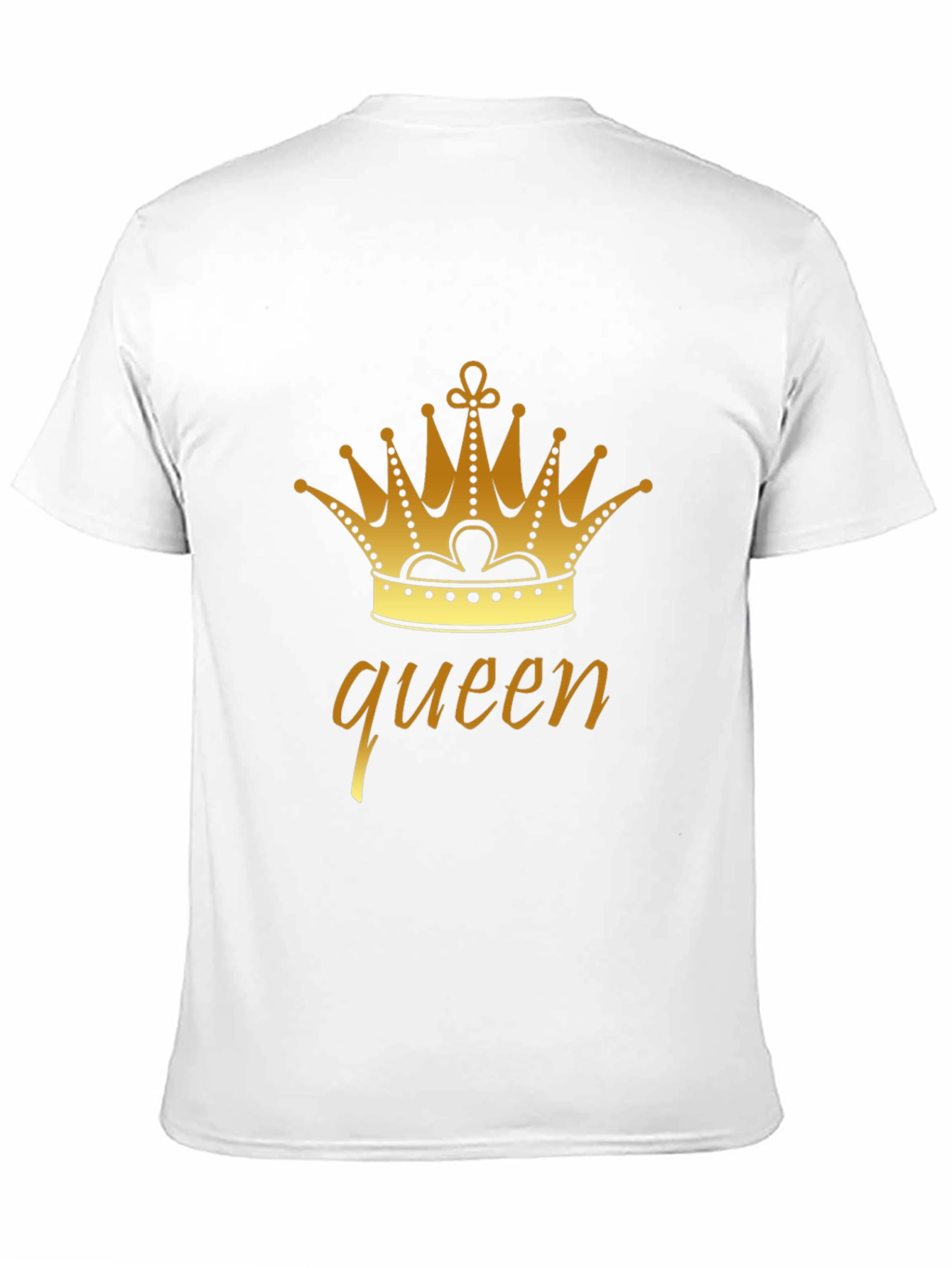 Queen Crown Graphic Tee - Stylish Black T-Shirt