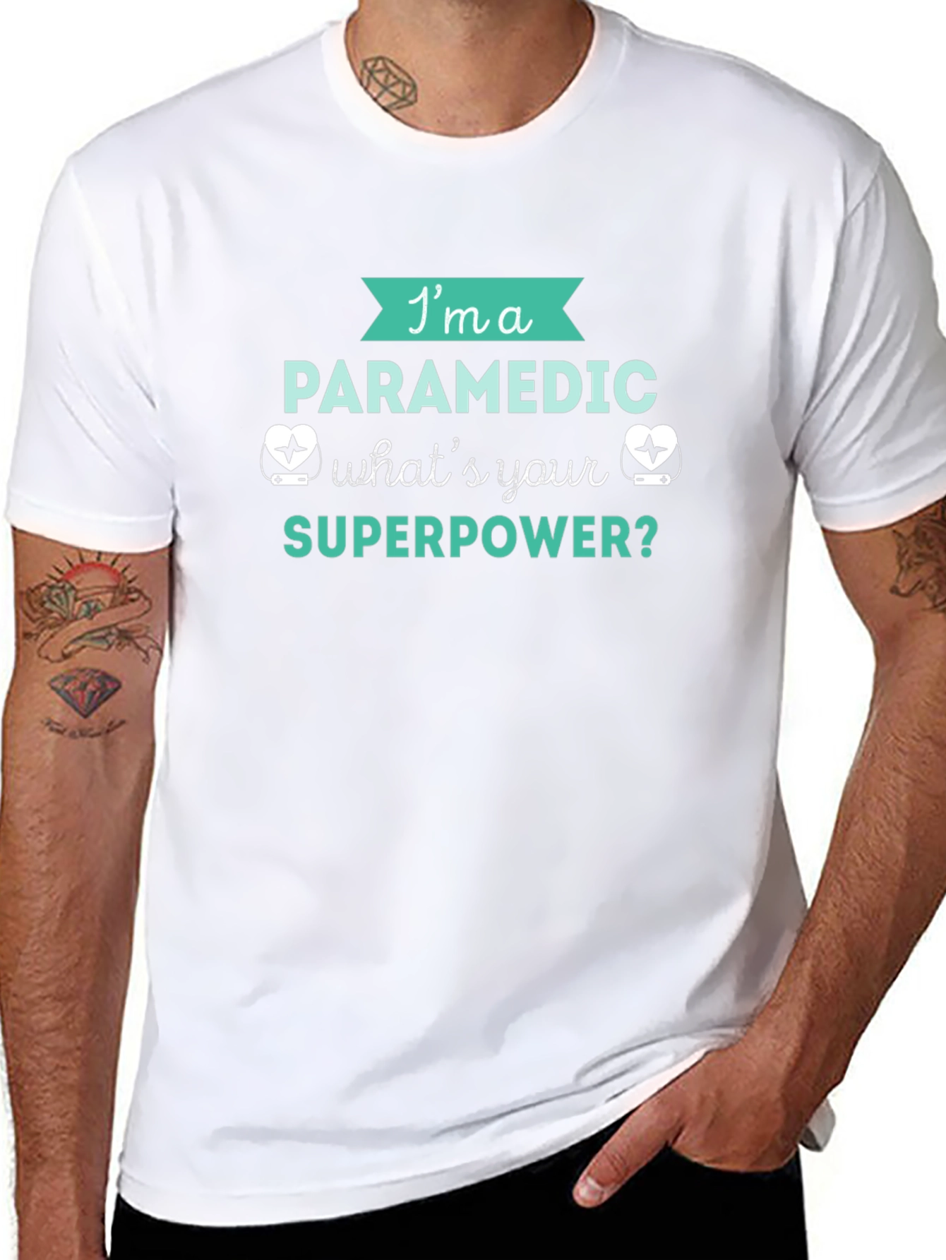 Paramedic Superpower T-Shirt - EMT Hero Apparel