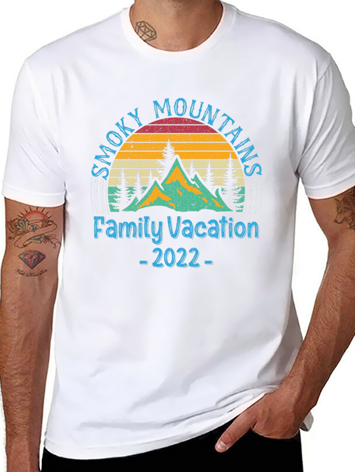 Smoky Mountains Family Vacation 2022 T-Shirt