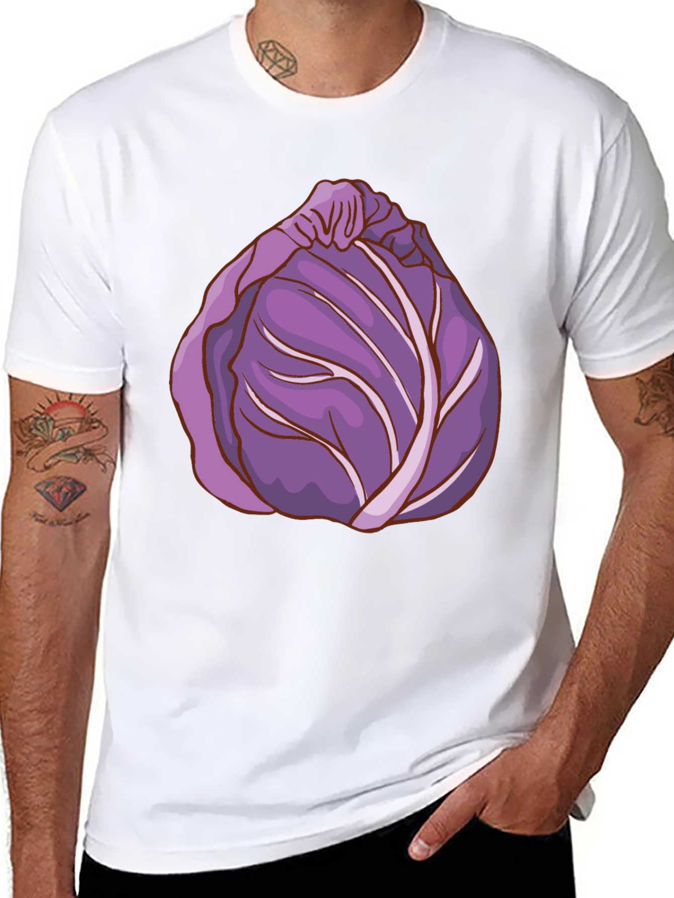 Red Cabbage Graphic Tee