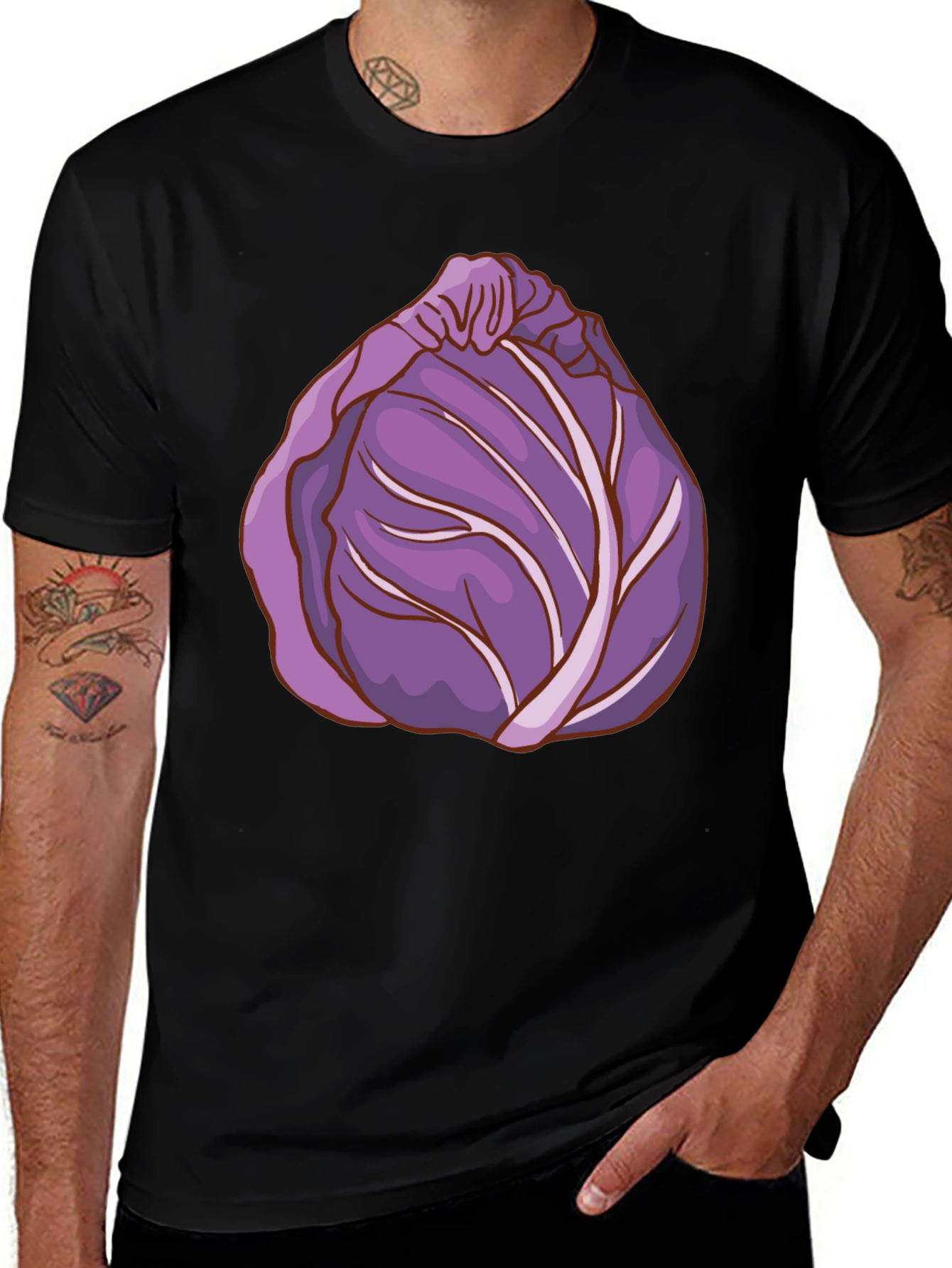 Red Cabbage Graphic Tee