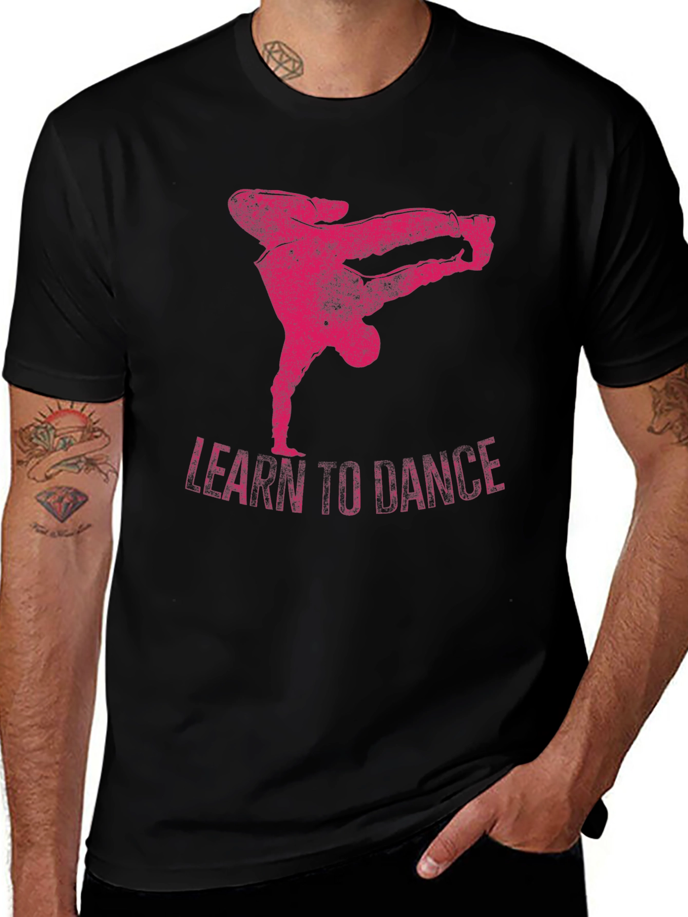 Learn to Dance Graphic Tee - Stylish Streetwear