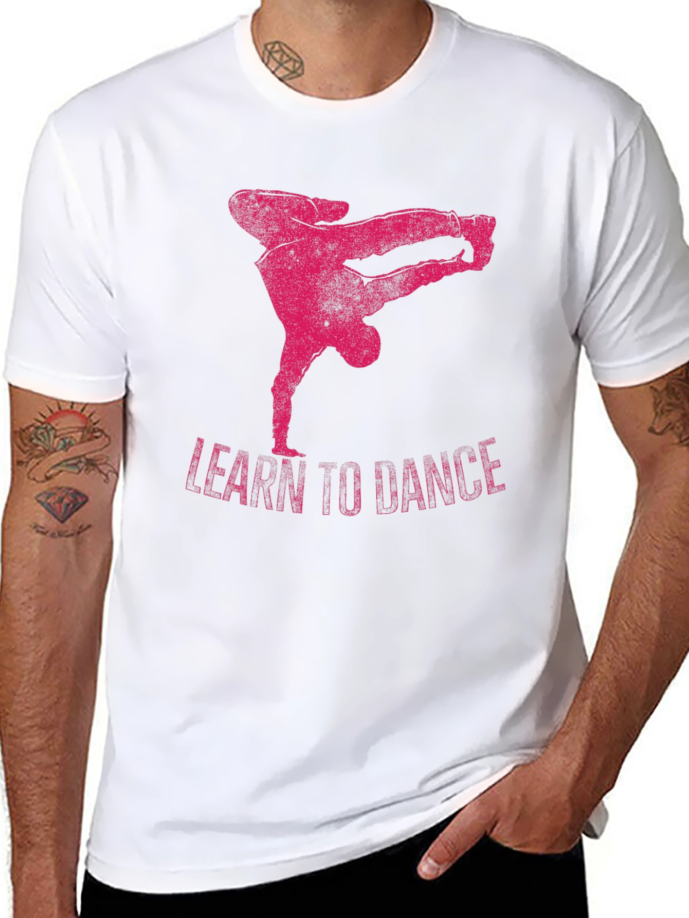 Learn to Dance Graphic Tee - Stylish Streetwear