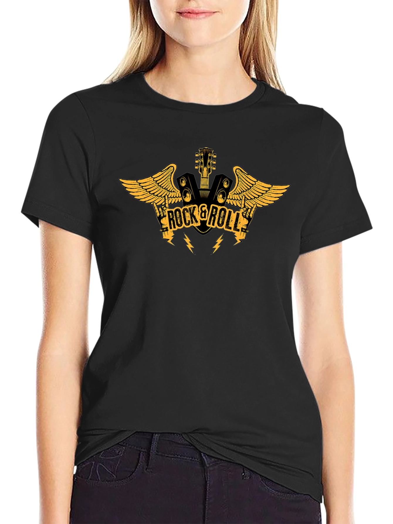 Rock & Roll Graphic T-Shirt