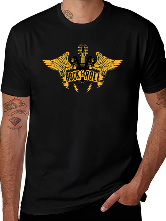 Rock & Roll Graphic T-Shirt