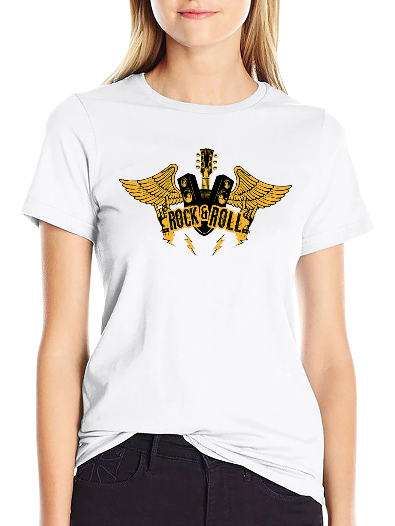 Rock & Roll Graphic T-Shirt