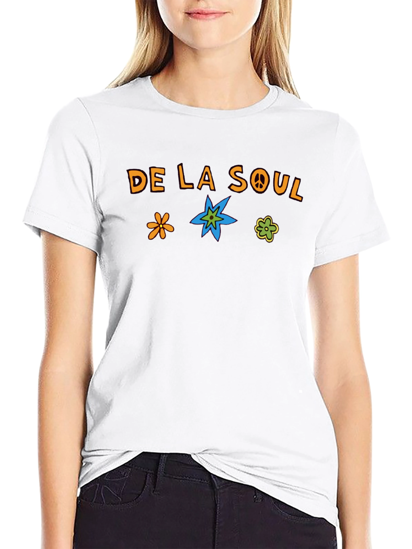 De La Soul Graphic T-Shirt - Black Cotton Tee