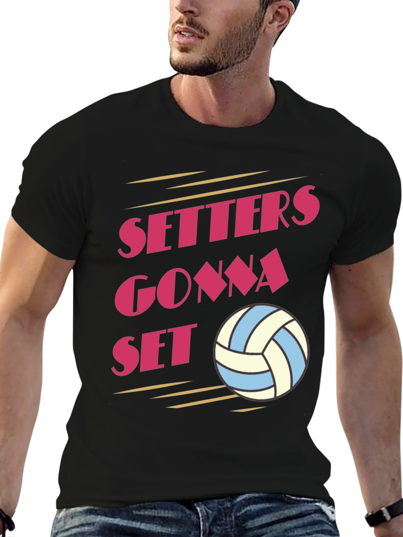 Setters Gonna Set Volleyball T-Shirt
