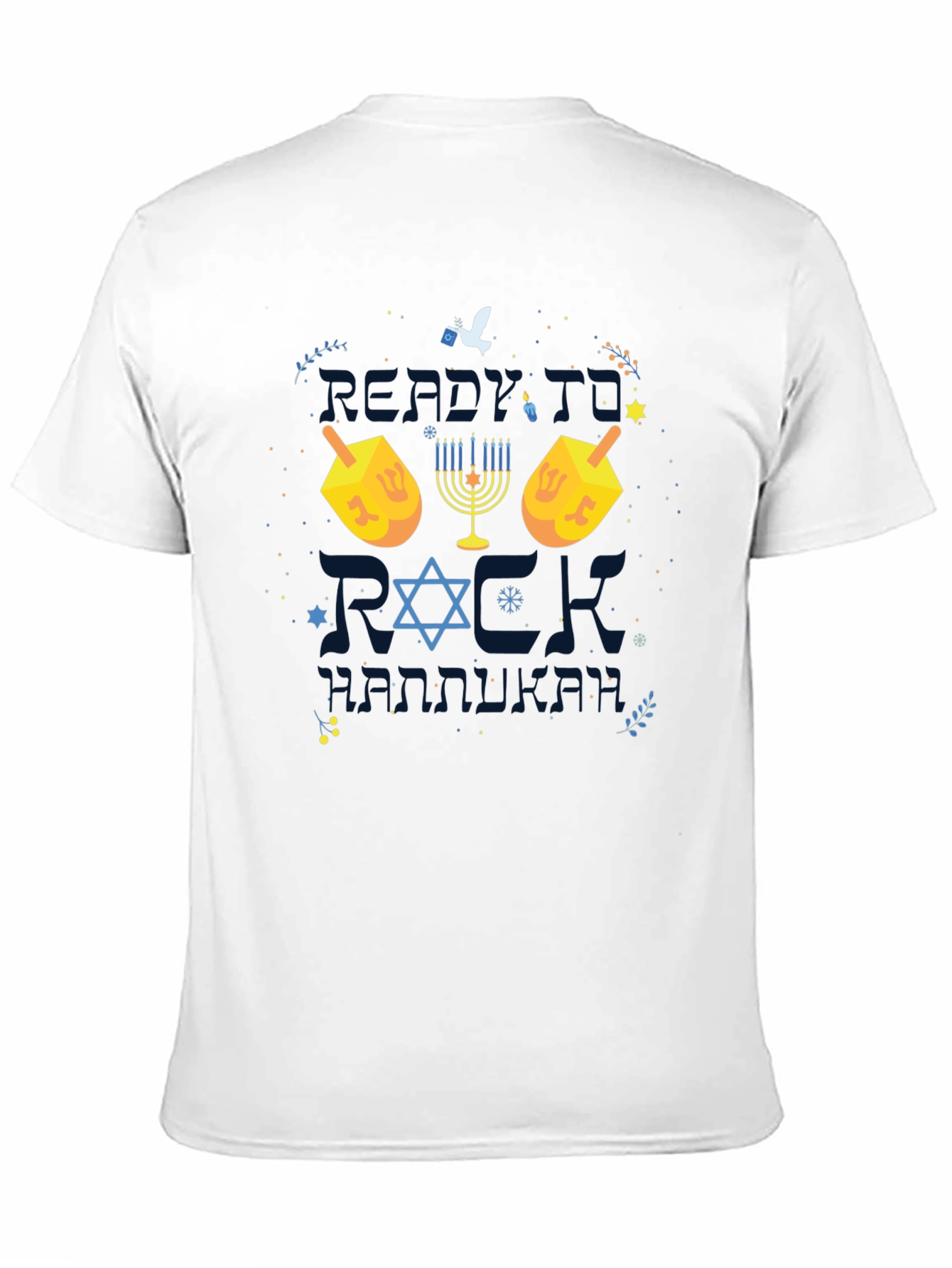 Ready to Rock Hanukkah Graphic T-Shirt