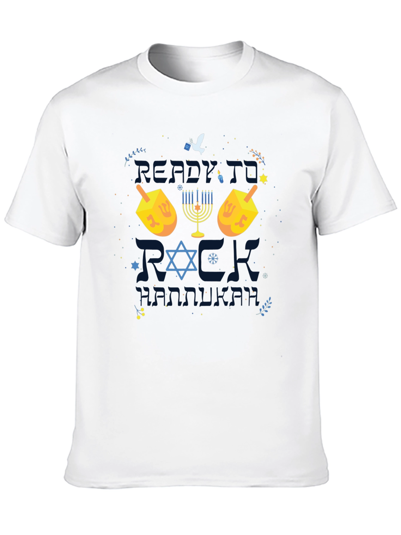 Ready to Rock Hanukkah Graphic T-Shirt