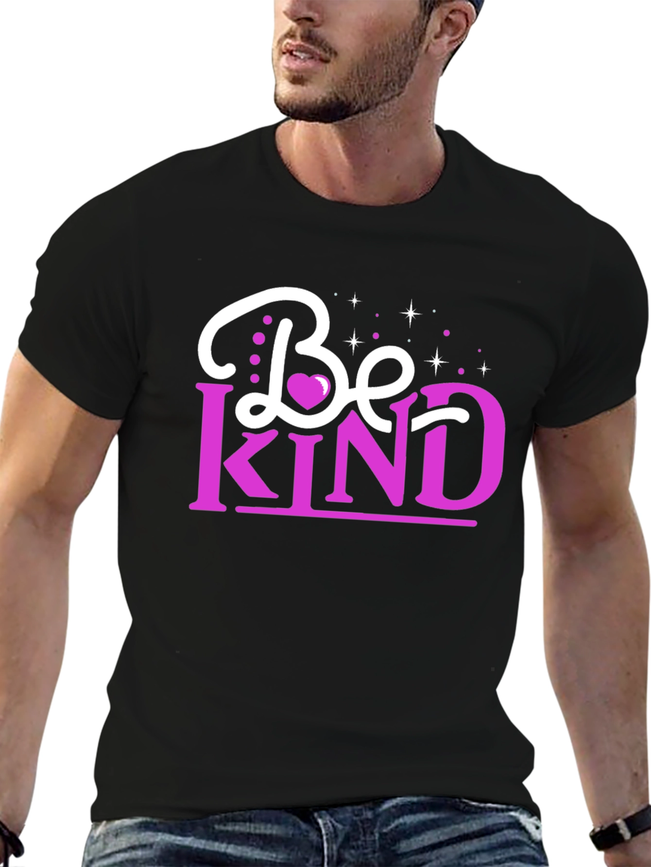 Be Kind Graphic Tee - Stylish Black T-Shirt