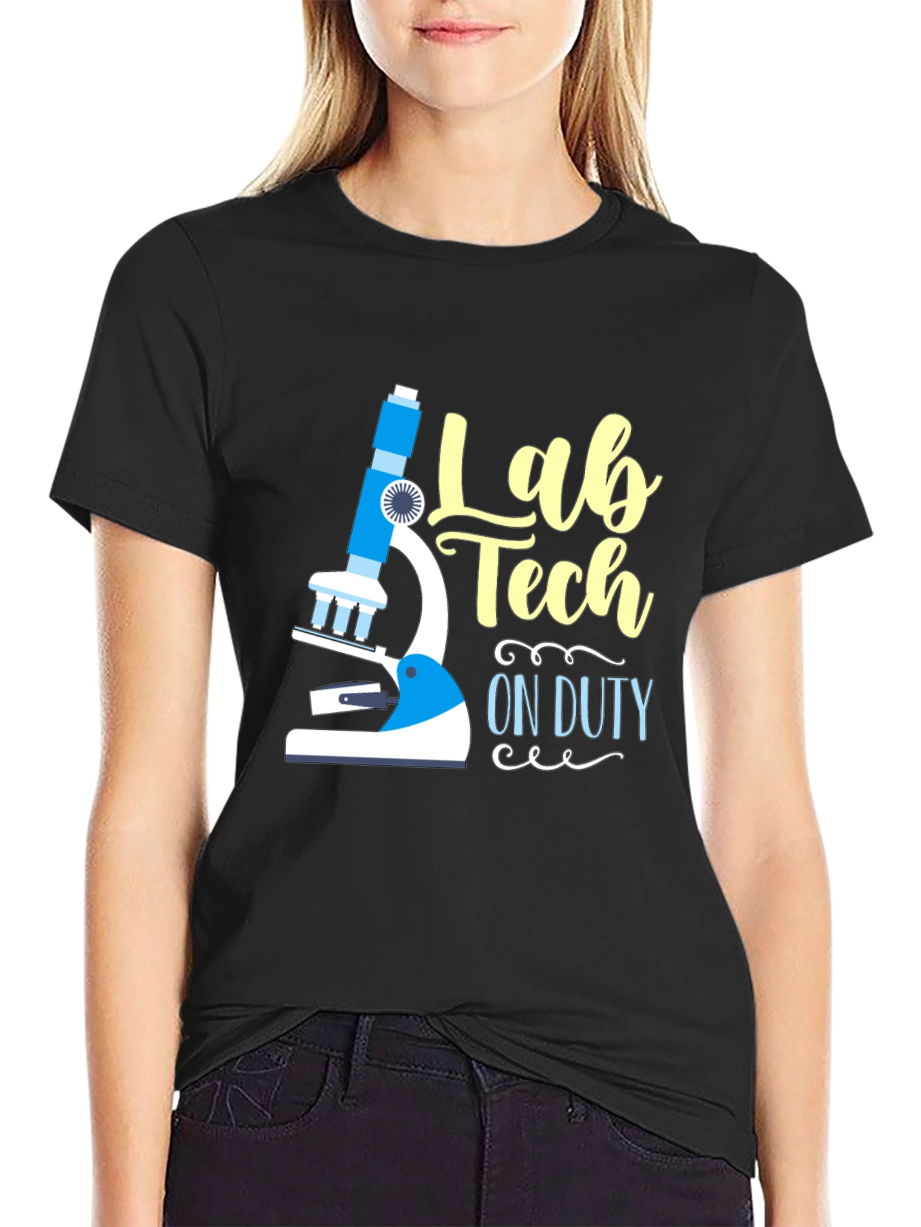 Lab Tech On Duty T-Shirt - Science Apparel