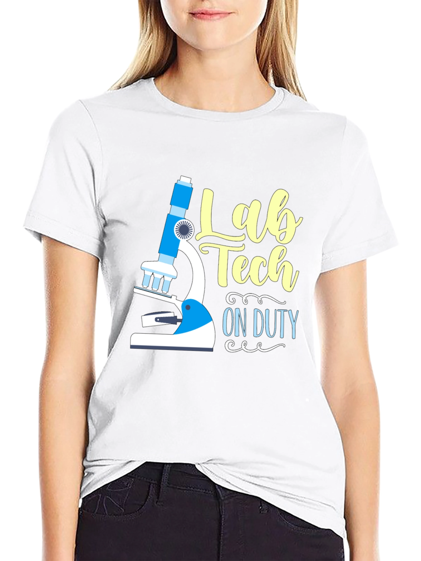 Lab Tech On Duty T-Shirt - Science Apparel