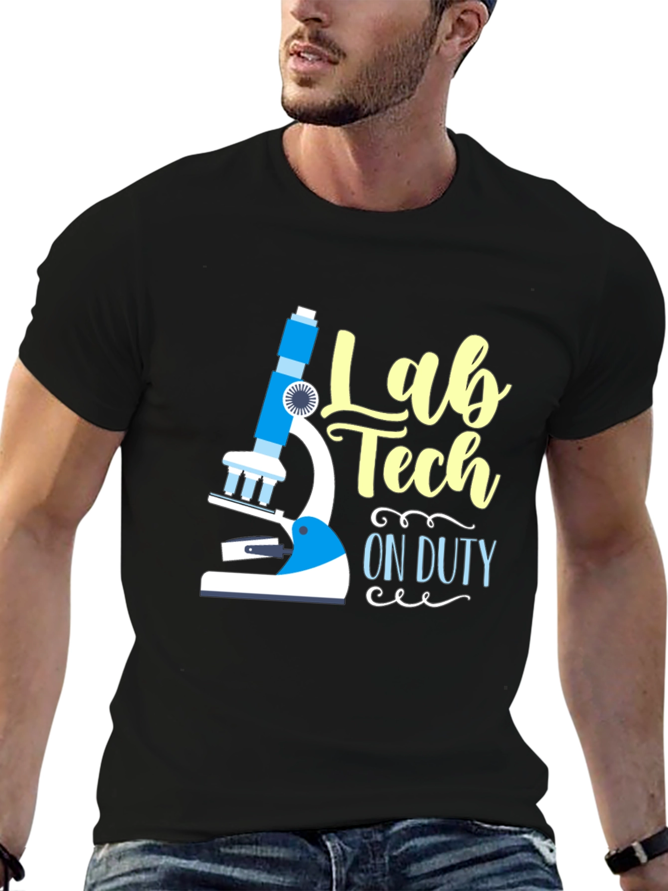 Lab Tech On Duty T-Shirt - Science Apparel