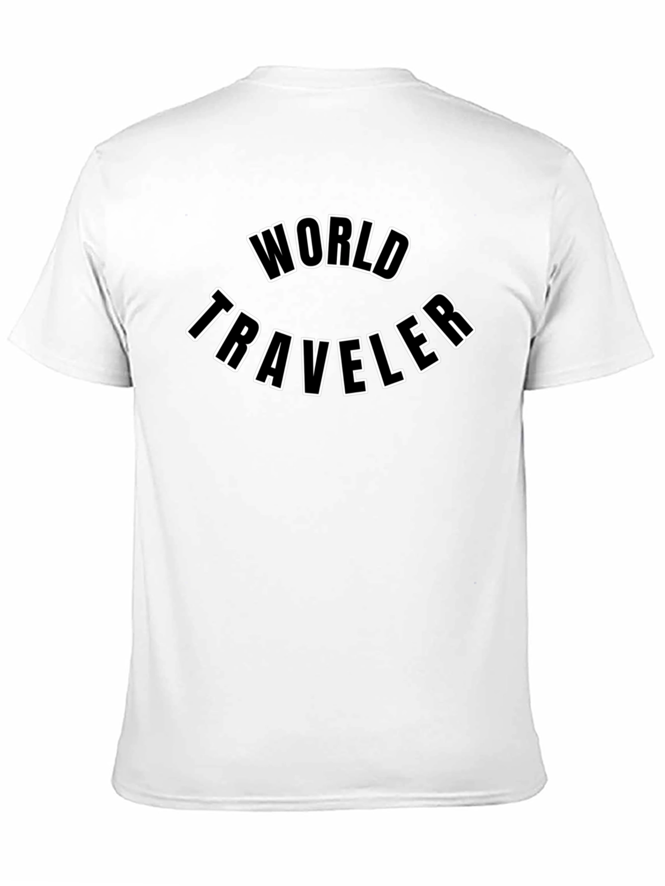 World Traveler Graphic T-Shirt - Black