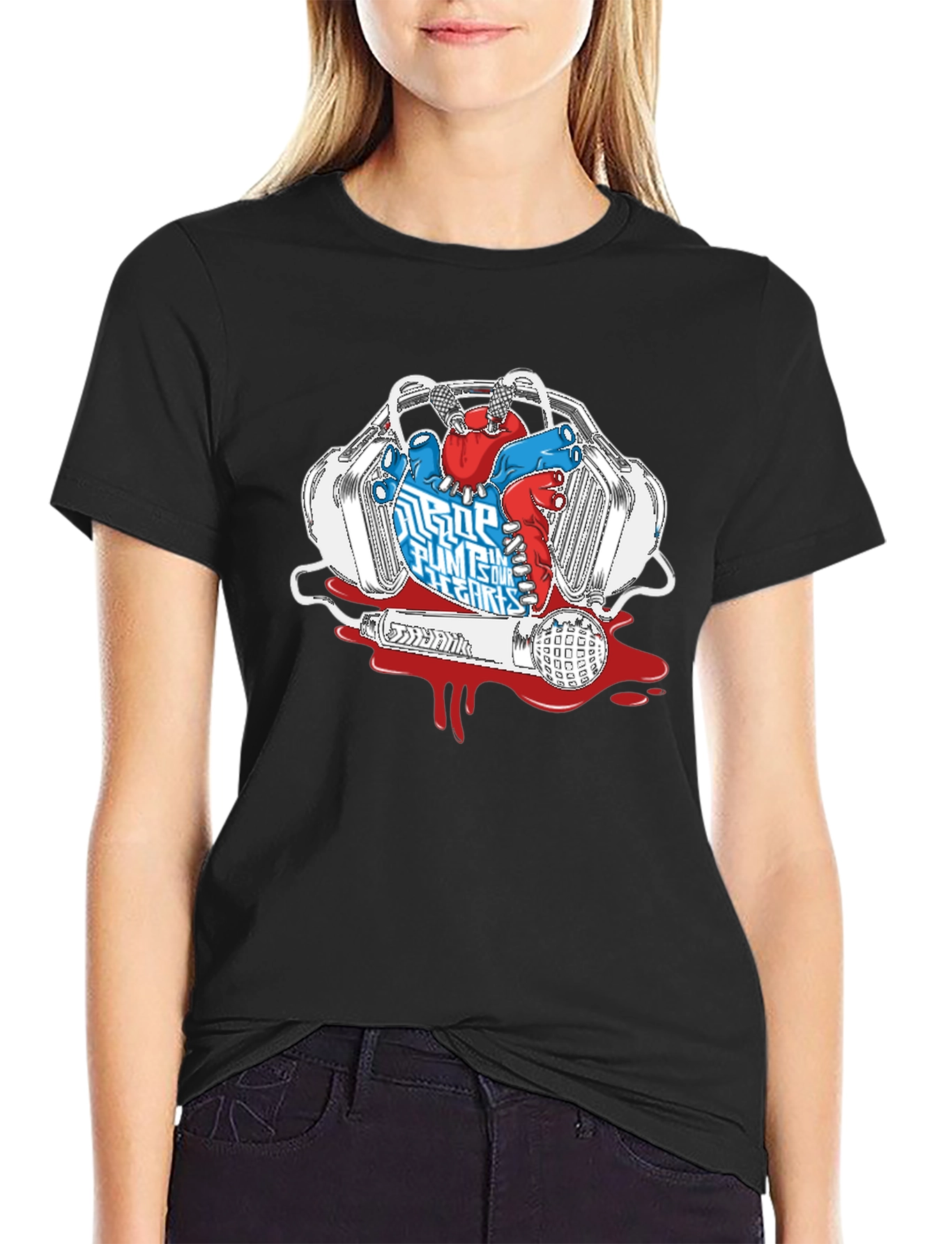 Hip Hop Heart Beat T-Shirt