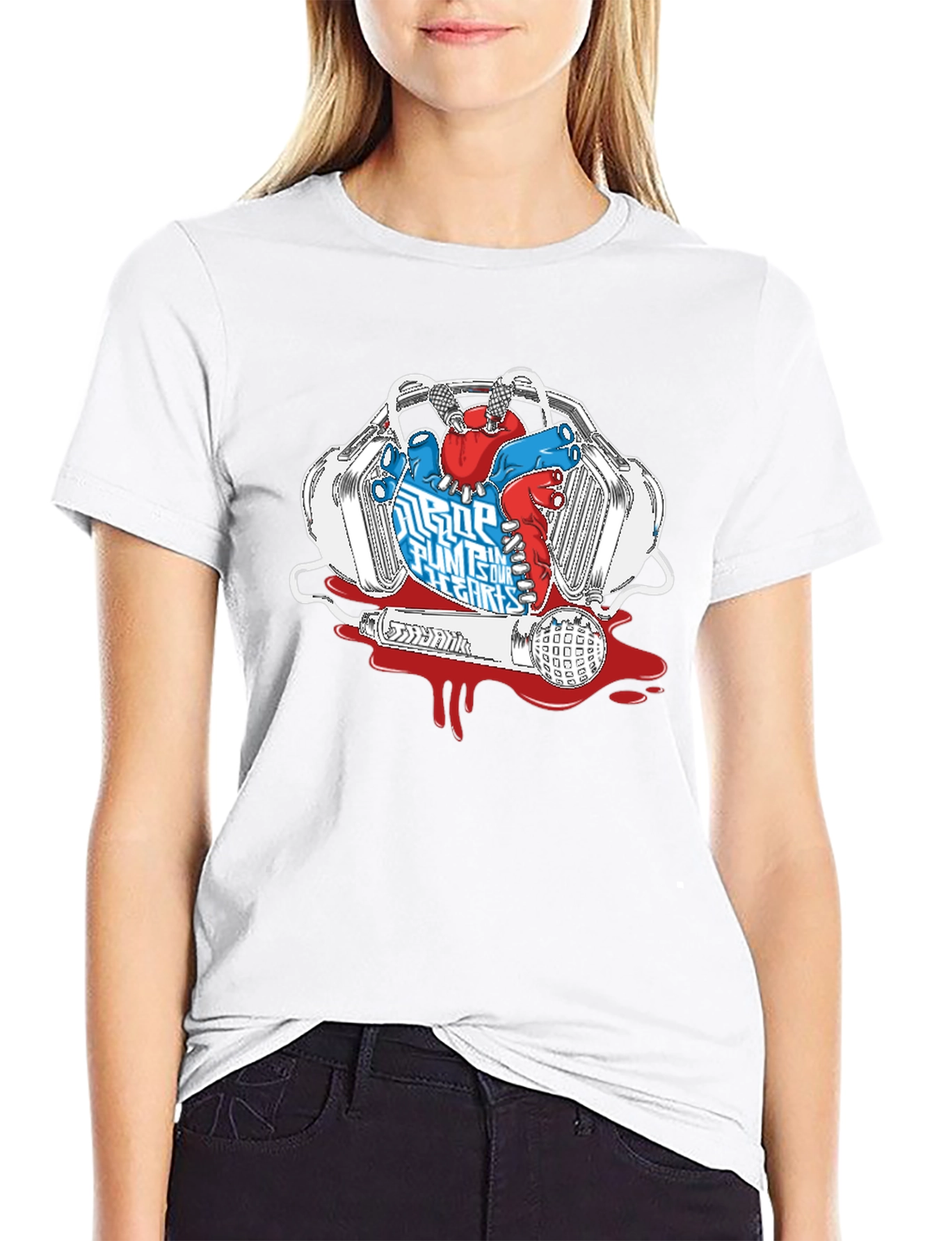 Hip Hop Heart Beat T-Shirt