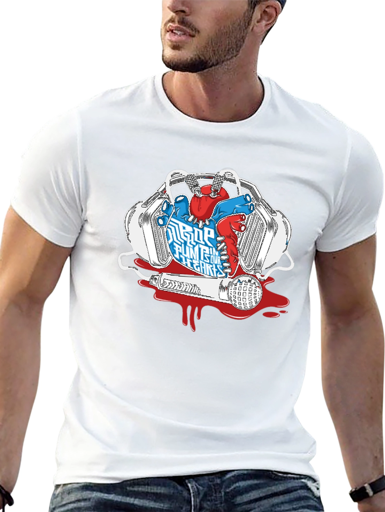 Hip Hop Heart Beat T-Shirt