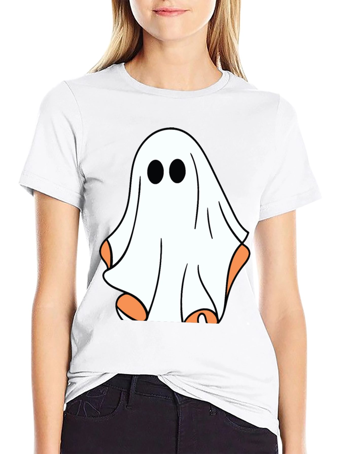 Ghost Graphic T-Shirt - Halloween Spooky Season Tee