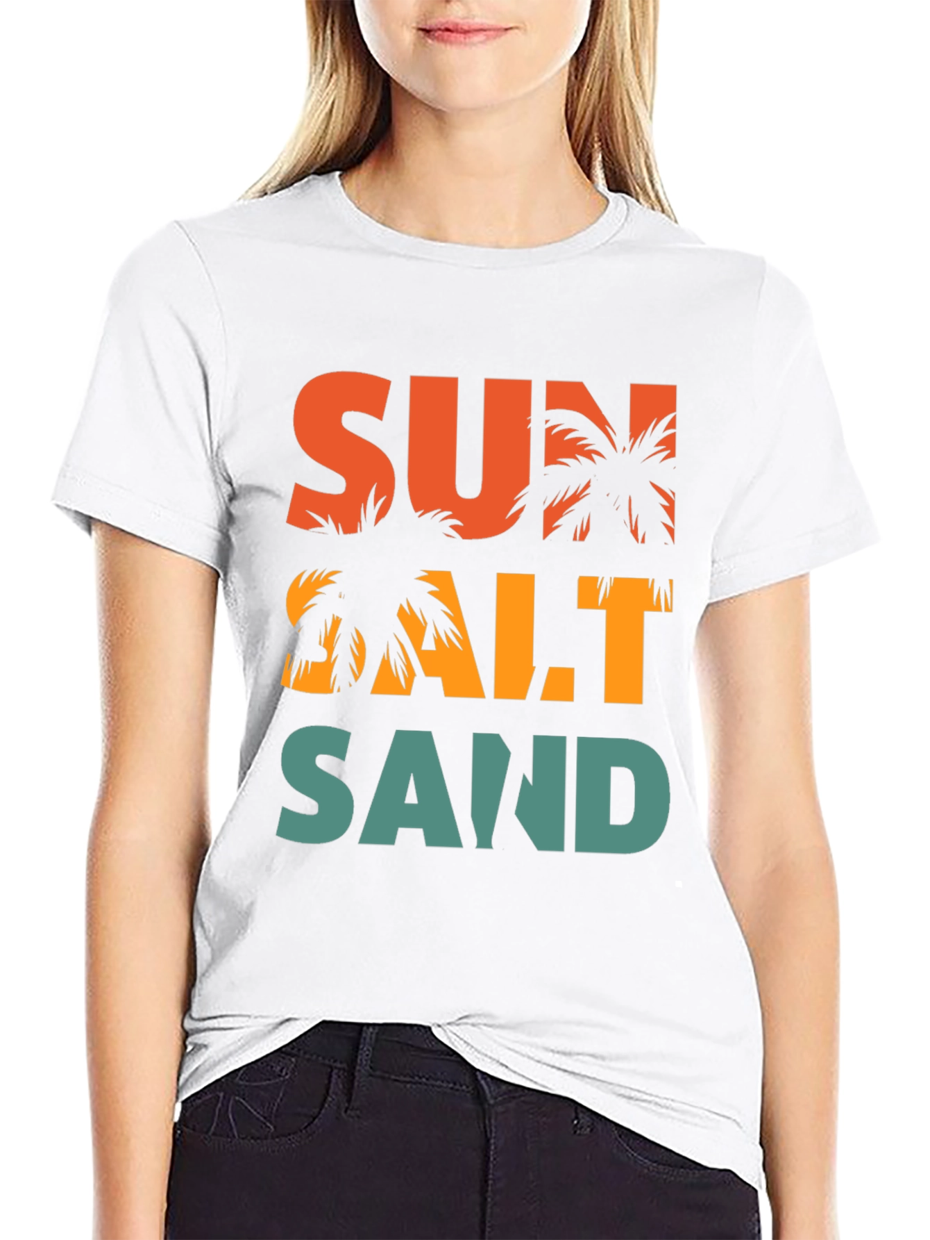 Sun Salt Sand Graphic Tee - Vacation Mode