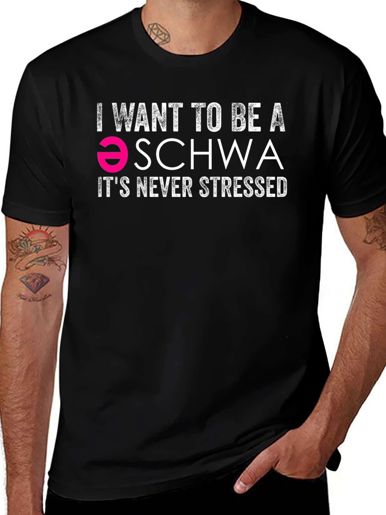 I Want To Be A Schwa T-Shirt