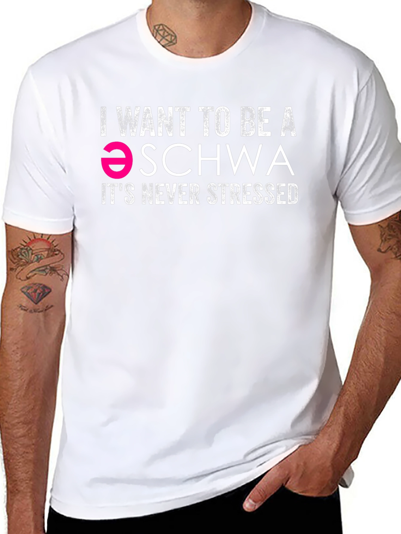 I Want To Be A Schwa T-Shirt