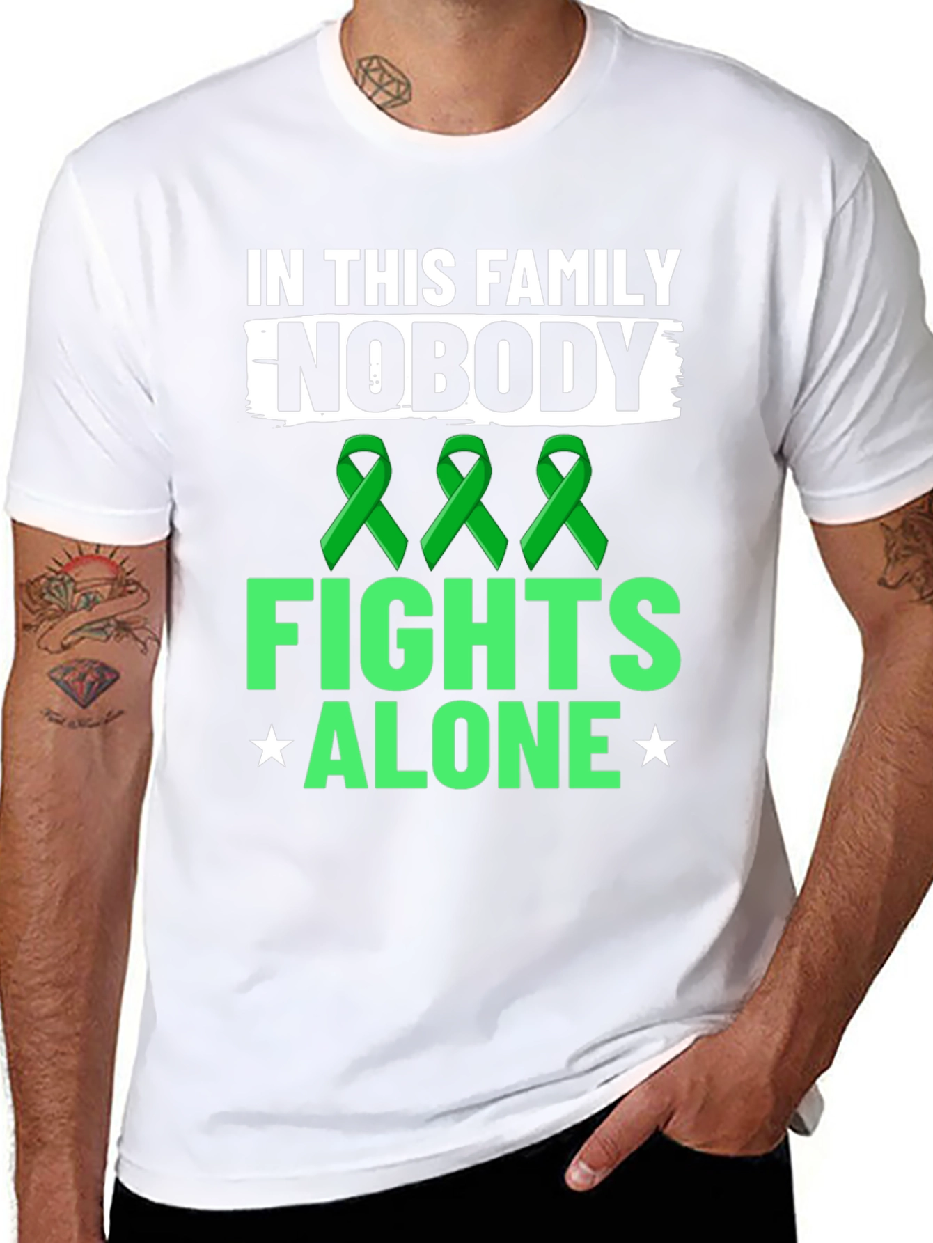 Family Fights Alone Awareness T-Shirt