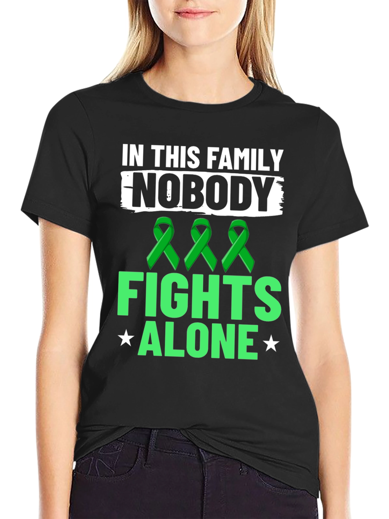 Family Fights Alone Awareness T-Shirt