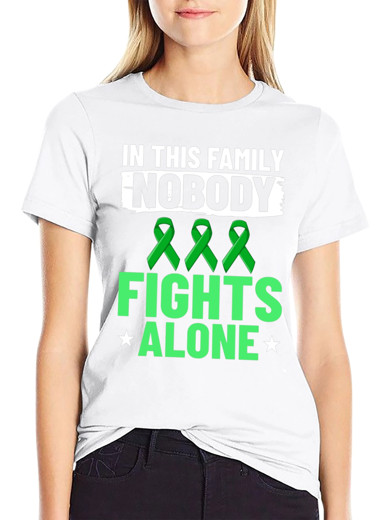 Family Fights Alone Awareness T-Shirt