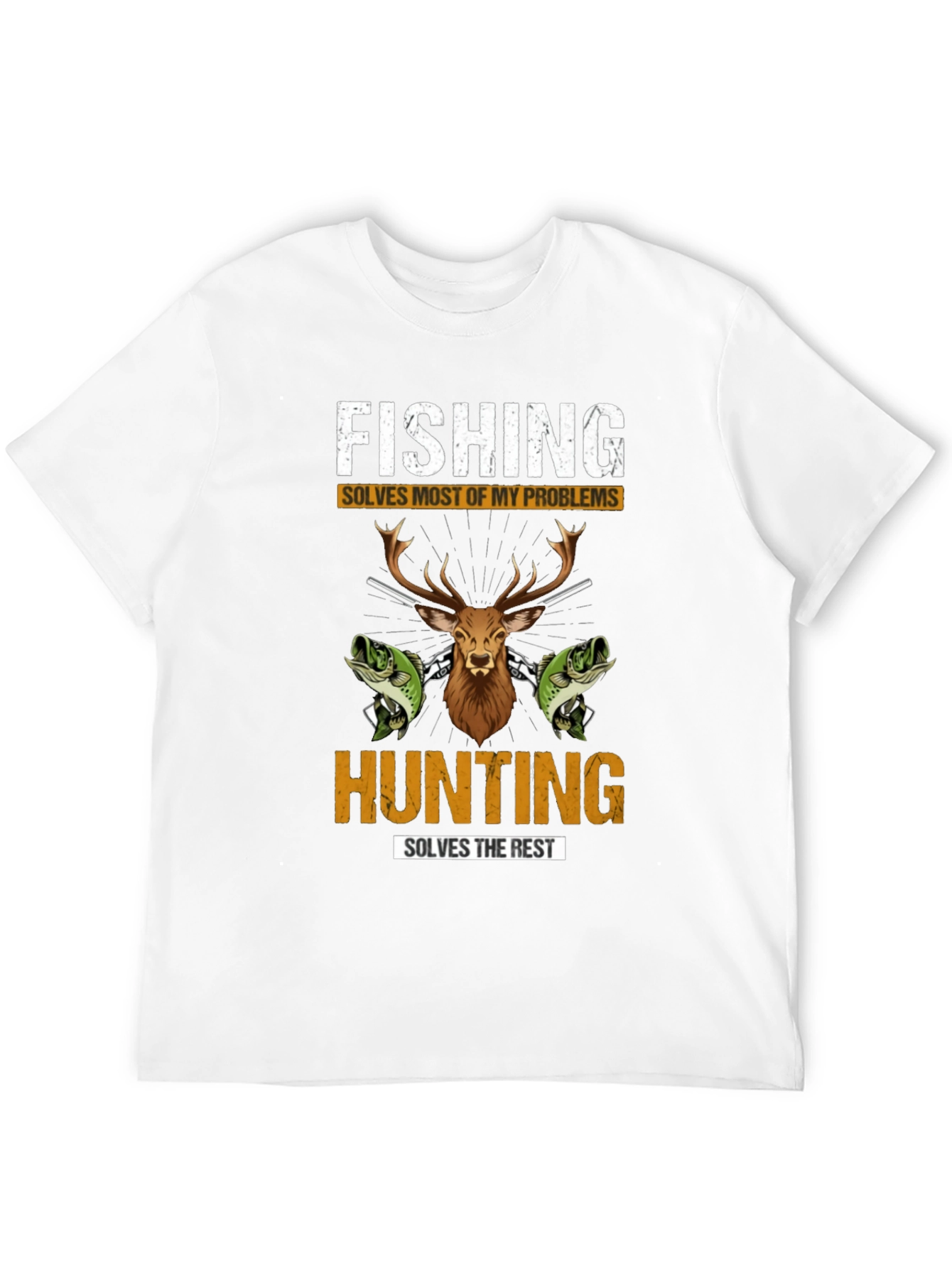 Fishing & Hunting Graphic Tee