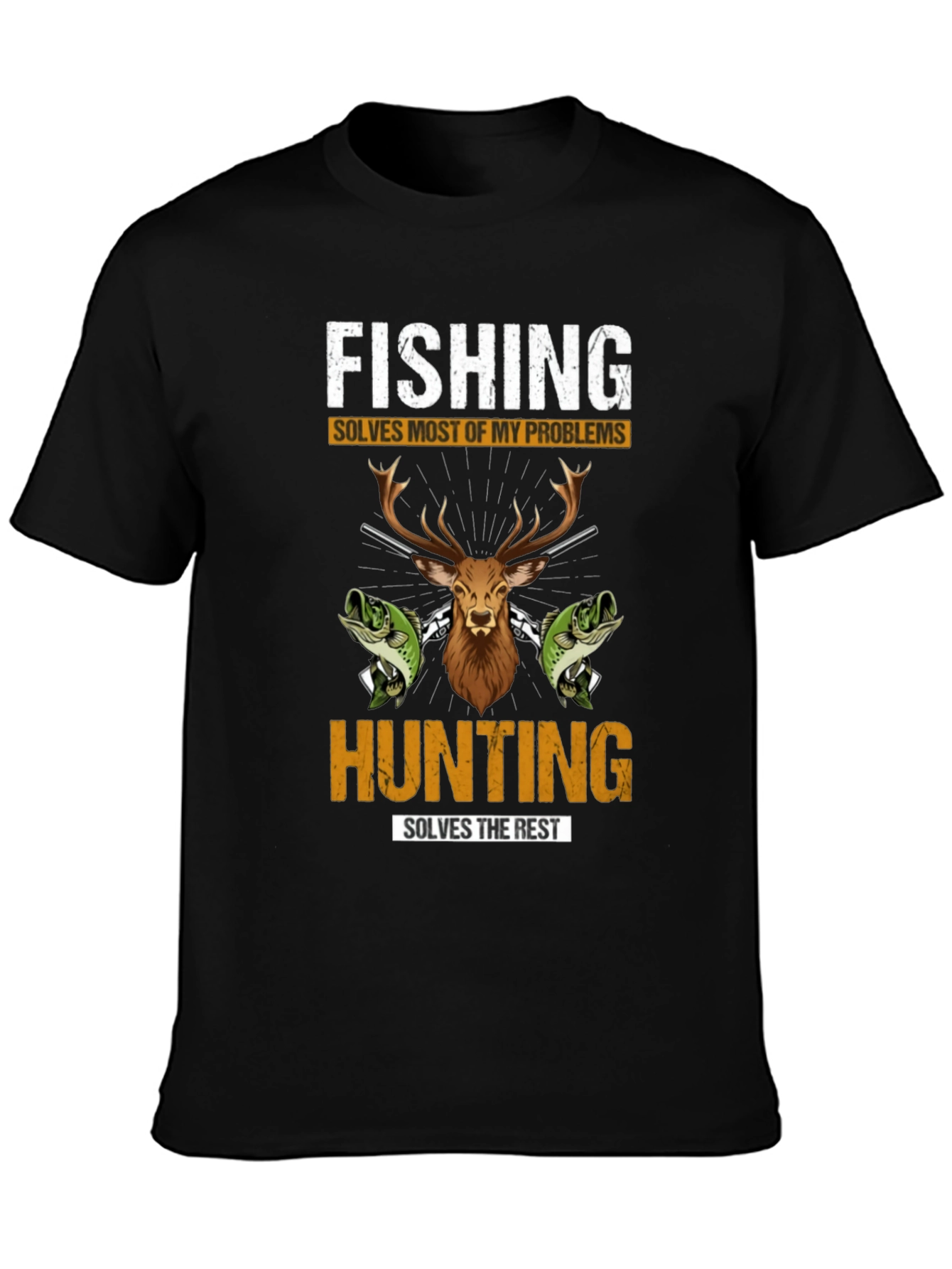 Fishing & Hunting Graphic Tee